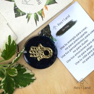 Orgonita Lluvia de plata Piedra Natural