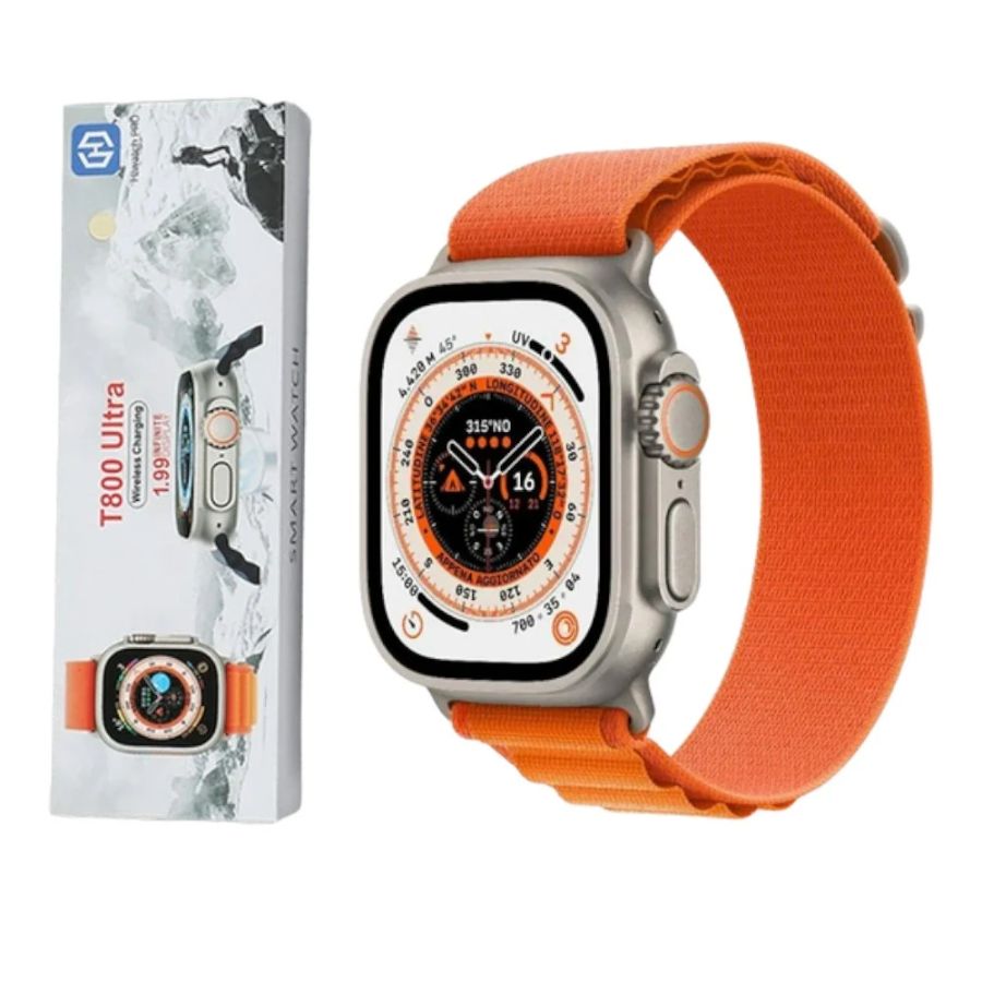 Reloj Smartwach T800 Ultra - Pantalla 1.99" Táctil + IP66 - Image 3